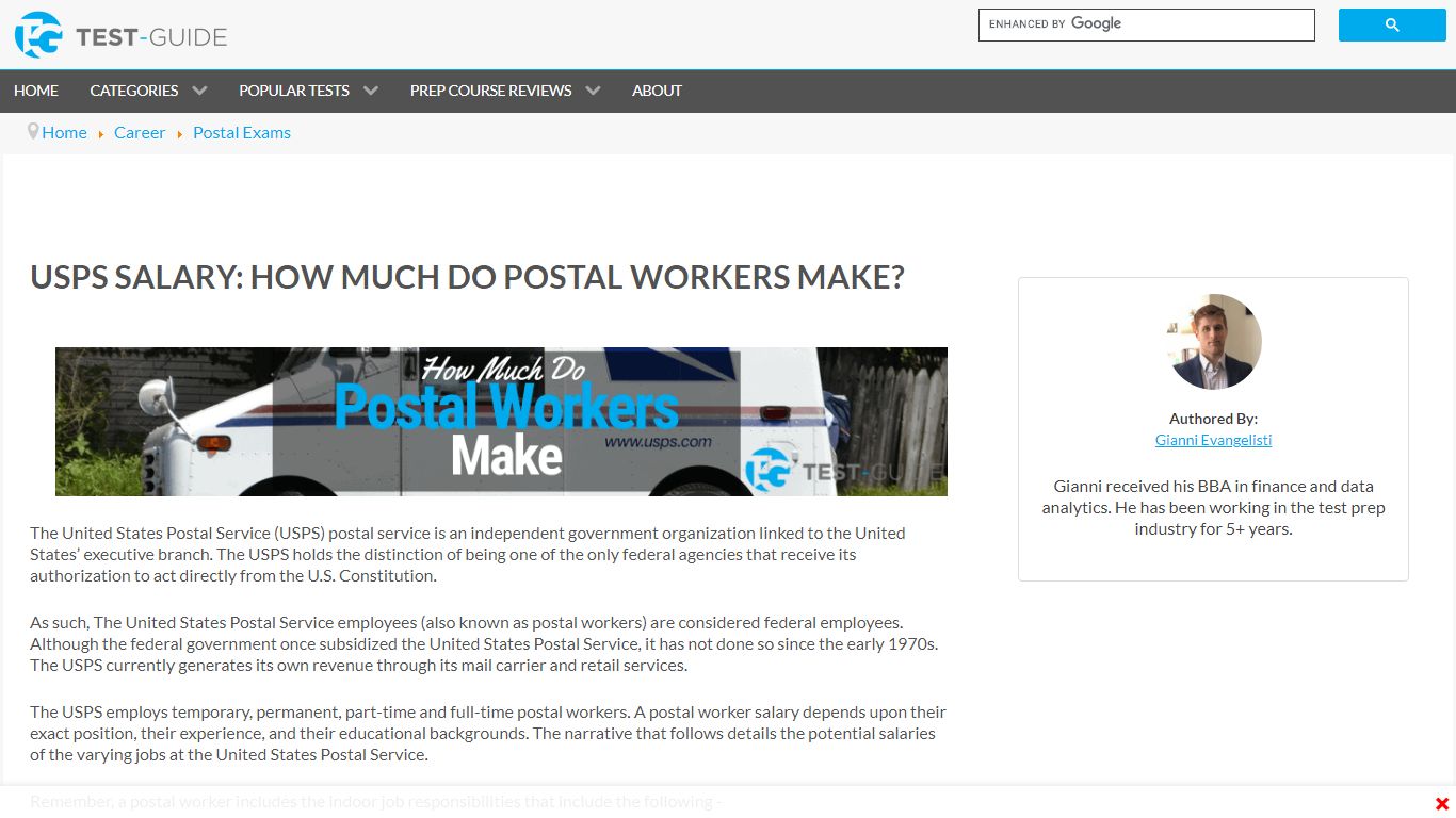 USPS Salary: How Much Do Postal Workers Make? - GUIDE.COM